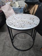 Klein Bijzettafeltje - 30cm hoog, Minder dan 45 cm, Minder dan 55 cm, Gebruikt, Metaal of Aluminium