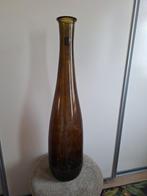 Grote groene vaas, Huis en Inrichting, Ophalen, Groen, Glas, Minder dan 50 cm