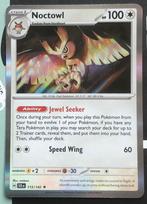 Pokemon - Noctowl (SCR 115) Holo rare.., Ophalen of Verzenden, Nieuw, Losse kaart, Foil