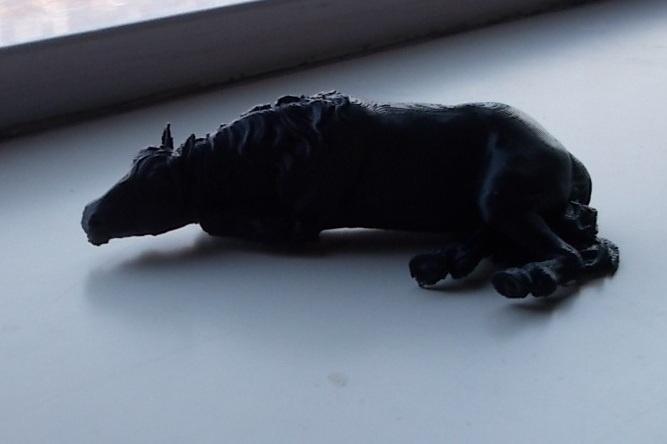 Liggend paard 53 – past bij Schleich, Verzamelen, Speelgoed, Nieuw, Ophalen of Verzenden