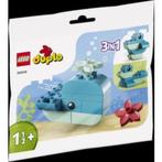 Lego Duplo 30648 Walvis (nieuw in polybag), Kinderen en Baby's, Speelgoed | Duplo en Lego, Nieuw, Complete set, Duplo, Ophalen of Verzenden