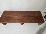Massief houten tafel - Robuust en uniek!, Ophalen, Gebruikt, Bruin, Landelijk