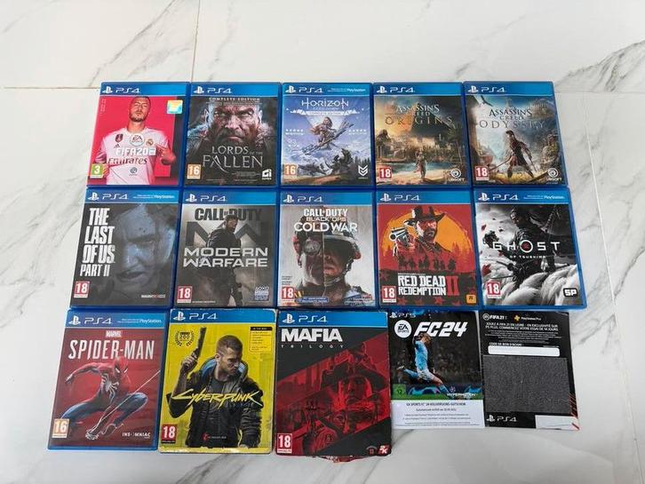 PlayStation 4 Games - Diverse Collectie!, Spelcomputers en Games, Games | Overige, Gebruikt, Overige genres, 1 speler, Vanaf 16 jaar