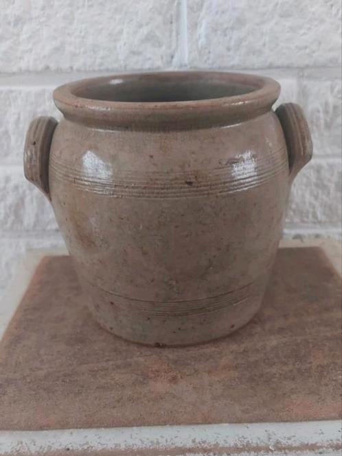 Originele Franse grespot 20 cm uit Frankrijk, Antiek en Kunst, Antiek | Keramiek en Aardewerk, Ophalen of Verzenden