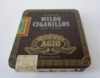 oud sigarenblik Agio - Wilde Cigarillos, €2,50 verzendkosten, Verzenden, Gebruikt, Overige, Overige merken