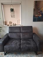 Donkergrijze 2 zits bank, Huis en Inrichting, Banken | Bankstellen, Ophalen of Verzenden, 75 tot 100 cm, Tweepersoons, 150 tot 200 cm