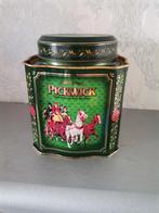 2 theeblikken vintage, groen, Pickwick thee van Douwe Egbert, Ophalen of Verzenden