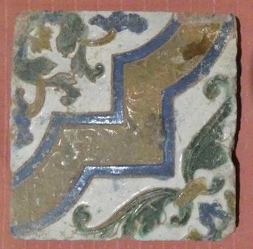 Spaanse tegel, Toledo, 16e eeuw beschikbaar voor biedingen