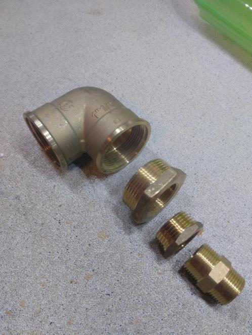 Te koop; Messing onderdelen., Doe-het-zelf en Verbouw, Verwarming en Radiatoren, Nieuw, Ophalen of Verzenden