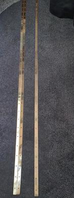 2 piano scharnieren, Ophalen, Zo goed als nieuw, 100 tot 250 mm, Overige typen