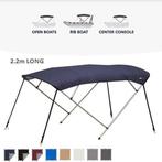Gloednieuw Bimini top zwart 220cm lang, Ophalen of Verzenden, Nieuw