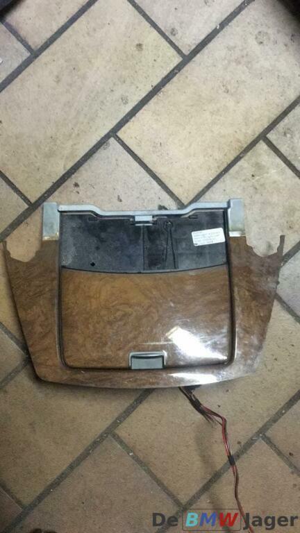 Asbak bruin essenhout  BMW 7 serie E65 E66 51167040352, Auto-onderdelen, Interieur en Bekleding, BMW, Gebruikt, Ophalen of Verzenden