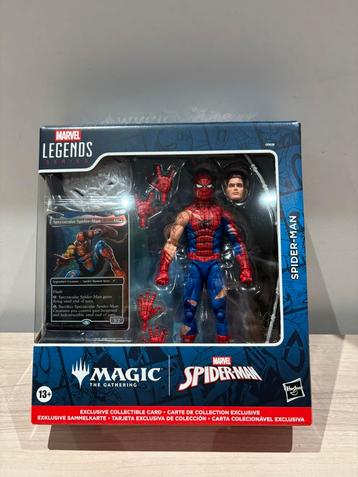 Marvel Legends Magic The Gathering Battle-Damaged Spider-Man beschikbaar voor biedingen
