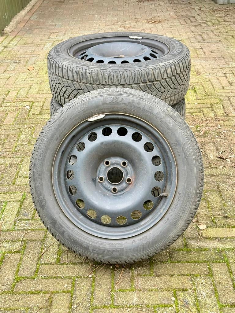 Fulda winterbanden met bandenspanningssensoren (205/55R16), Ophalen of Verzenden, Gebruikt