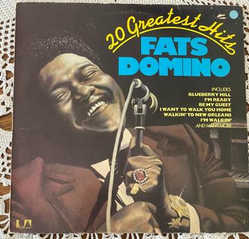 LP Fats Domino 20 Greatest Hits beschikbaar voor biedingen