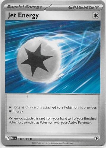 Paldea Evolved,  Jet Energy [uncommon] 190/193 beschikbaar voor biedingen