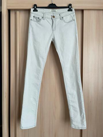 Broek jenas katoen stretch wit R.display 36 38 S/M beschikbaar voor biedingen