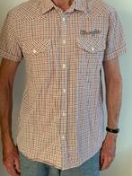 Heren overhemd shirt Wrangler maat M, Ophalen of Verzenden, Halswijdte 39/40 (M), Zo goed als nieuw, Overige kleuren