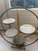 Bloempot plantenstandaard, etagiere, Ophalen of Verzenden, Zo goed als nieuw