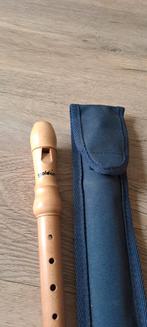 Goldon Blokfluit met Hoes - Nieuwstaat, Muziek en Instrumenten, Blaasinstrumenten | Blokfluiten, Ophalen of Verzenden