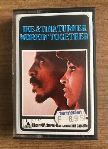 Ike & Tina Turner - Workin' Together vintage cassette(1970) beschikbaar voor biedingen
