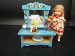 Vintage houten Dora Kuhn kaptafeltje, Ophalen of Verzenden, Nieuw, Gebruiksvoorwerp
