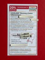 Voordeelbon 74 LEGOLAND Discovery Centre Scheveningen, Tickets en Kaartjes, Drie personen of meer, Kortingsbon, Overige typen