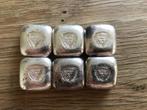 Southern cross bullion 1 oz gegoten baartjes / 6 stuks, Ophalen of Verzenden, Zilver