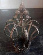 Decoratie kroon metaal 15cm, Huis en Inrichting, Woonaccessoires | Overige, Ophalen, Zo goed als nieuw