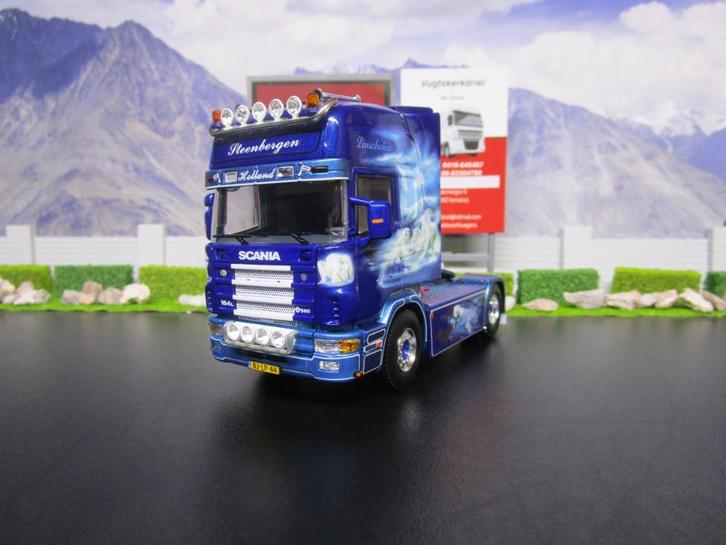 Wsi 01-3746 Steenbergen , Scania R4 Topline 4x2, Hobby en Vrije tijd, Modelauto's | 1:50, Nieuw, Bus of Vrachtwagen, Wsi, Ophalen