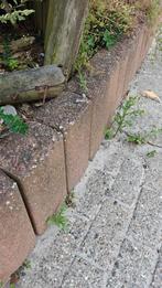Stenen border steen, Tuin en Terras, Ophalen, Gebruikt, 25 tot 50 cm, Natuursteen