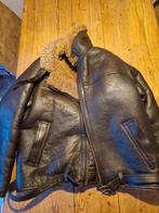 Pall Mall Leren Pilotenjack lammy, Kleding | Heren, Jassen | Winter, Bruin, Maat 56/58 (XL), Pall Mall, Ophalen of Verzenden