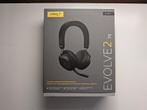 Jabra Evolve2 75 - usb-a MS Teams (Zwart) [NIEUW], Computers en Software, Headsets, Ophalen, Nieuw, On-ear