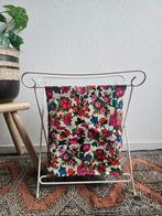 Vintage naaimand met bloemenprint, Gebruikt, Onbekend, Ophalen of Verzenden, Onbekend