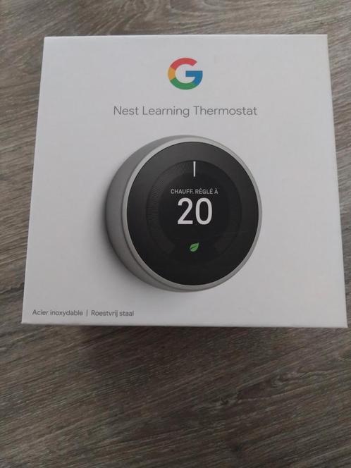 Google Nest Learning Thermostat, Doe-het-zelf en Verbouw, Thermostaten, Zo goed als nieuw, Slimme thermostaat, Ophalen of Verzenden