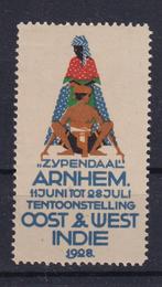 X228B) 1928 Arnhem tentoonstelling vignet Indie pr ex, Postzegels en Munten, Postzegels | Nederland, Ophalen of Verzenden, T/m 1940