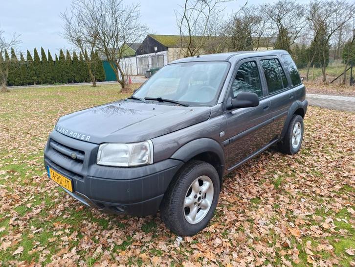 Land Rover Freelander 1.8 I 5DR 4WD 2002 Grijs, Auto's, Land Rover, Particulier, Airbags, Airconditioning, Boordcomputer, Centrale vergrendeling