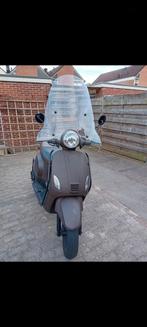 Scooter Turhbo 50cc (vespa look), Fietsen en Brommers, Scooters | Overige merken, Maximaal 25 km/u, Benzine, 50 cc, Ophalen of Verzenden