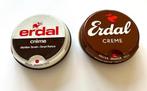 2 Vintage blikjes - Erdal Schoenencreme -Jaren 50/60, Verzenden, Gebruikt, Overige
