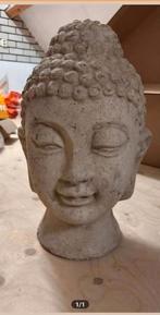 Boeddha Hoofd - 52cm Hoog, Tuin en Terras, Tuinbeelden, Ophalen, Zo goed als nieuw, Beton, Boeddhabeeld