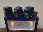 Dik trio Geelhoed - WSI-Models - Volvo Fh4, 2x Scania, Ophalen of Verzenden, Nieuw, Bus of Vrachtwagen, Wsi