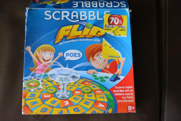 scrabble flip, Hobby en Vrije tijd, Gezelschapsspellen | Bordspellen, Gebruikt, Verzenden