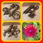 130. Oude Houten Schaatsen Drie paar, Sport en Fitness, Schaatsen, Ophalen of Verzenden, Gebruikt, Overige typen, Overige merken