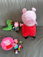 Peppa Pig Speelset - Knuffel, Figuren & Tasje, Ophalen of Verzenden, Zo goed als nieuw, Overige typen