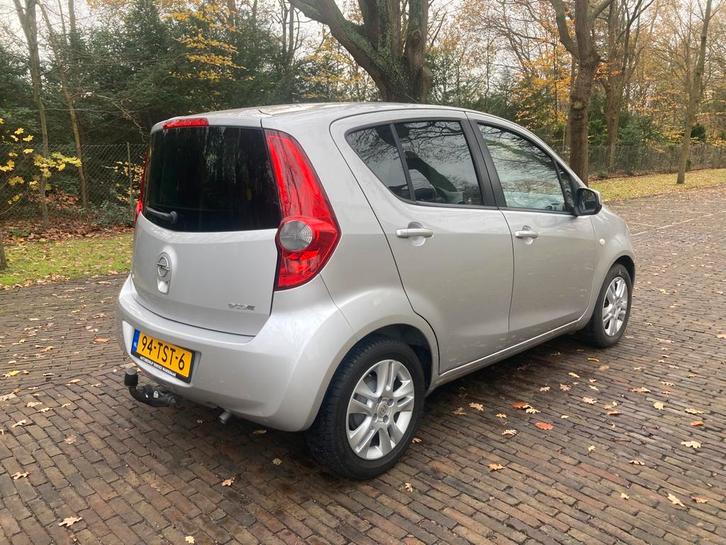 Opel Agila 1.0 12V 2012 Grijs Airco Zeer nette staat!, Auto's, Opel, Bedrijf, Agila, ABS, Airbags, Airconditioning, Boordcomputer