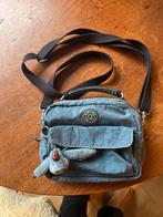 Vintage Kipling Schoudertasje met Aapje!, Ophalen of Verzenden, Gebruikt, Blauw, Schoudertasje