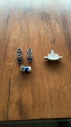 Hirschmann coax connectors, Ophalen of Verzenden, Zo goed als nieuw, Minder dan 2 meter, Coaxiale kabel