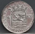 Mooie 6 stuiver 1780 - scheepjesschelling 1780 Zeeland, Postzegels en Munten, Vóór koninkrijk, Verzenden, Zilver, Overige waardes