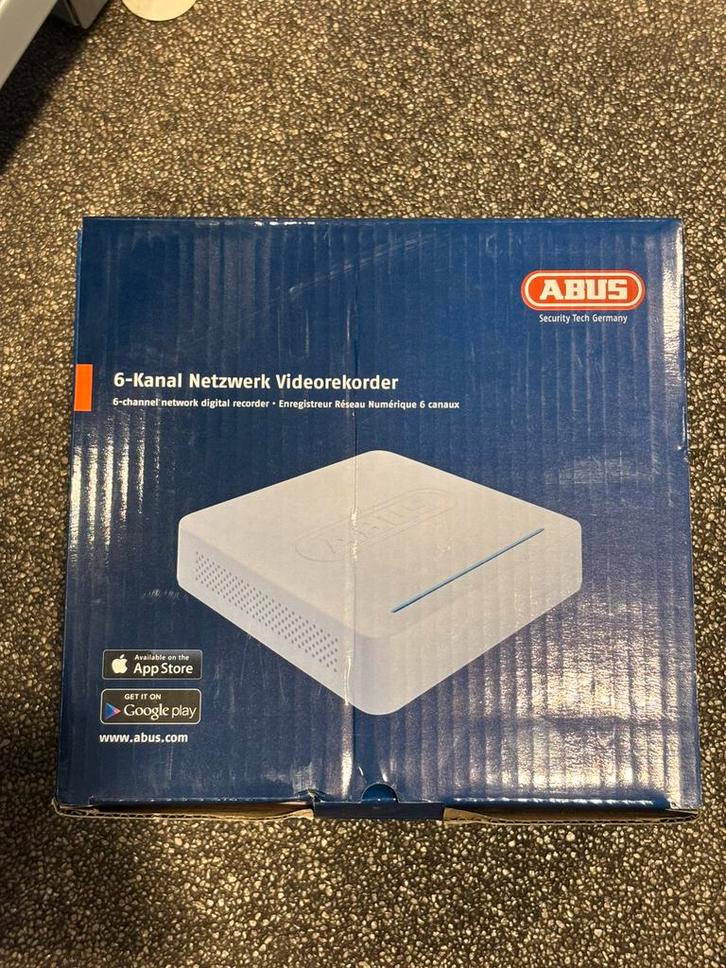 Abus 6-kanaals digitale netwerk recorder, Computers en Software, Harde schijven, Zo goed als nieuw, Desktop, USB, Ophalen of Verzenden