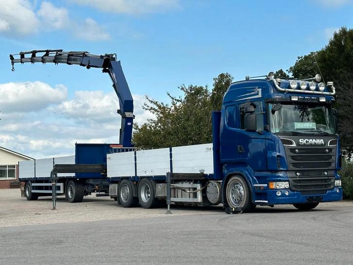 Scania R560 V8 2012 HMF 30TM!CRANE/KRAN/GRUE! 6x2!FULL OPTIO, Auto's, Vrachtwagens, Bedrijf, ABS, Airconditioning, Centrale vergrendeling